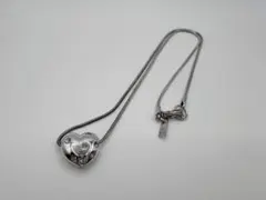 スワロフスキー Swarovski クリスタルパヴェ ネックレス ハートモチーフ