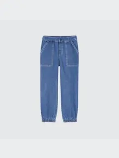 新品未使用　ユニクロ　デニムベイカージョガーパンツ　150 UNIQLO