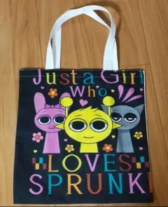新品 スプランキー トートバッグ ブラック サイモン ピンキ グレー バッグ