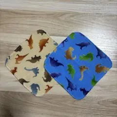 ガーゼハンカチ・恐竜柄✴︎ハンドメイド