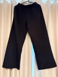 UNIQLO ブラック ワイドパンツ Sサイズ
