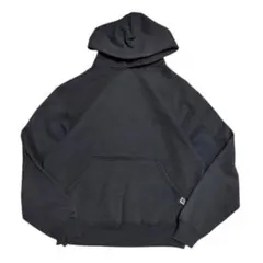 90s USA製 russell athletic パーカー ブラック ラッセル