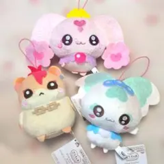 ぷちきゅあ Precure Fairies ぬいぐるみ マスコット 全3種セット