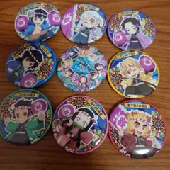 鬼滅の刃　イオン　イオンモール　缶バッチ　シークレット　コンプリート