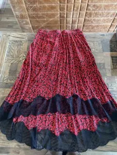 未使用】Alexander McQueen 花柄 フローラル スカート xs - メルカリ