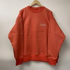 CALIFORNIA SPORTWEAR 裏起毛スウェット オレンジ Msize