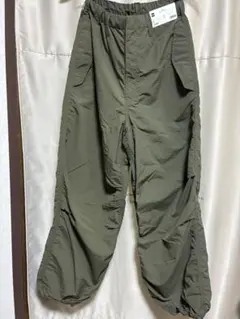 GU パラシュートパンツ Sサイズ オリーブ