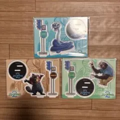 ズートピア2　くじ　G賞　アクリルスタンド　3種　ゲイリー　ニブルズ　フラッシュ
