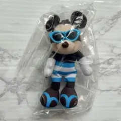【新品】ディズニー ハローハローサマー ぬいぐるみチャーム 青