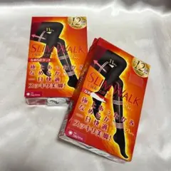 スリムウォーク 美脚あったかタイツ M‐L 80デニール 2足セット