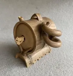 【中国茶器】栗鼠竹（リスダケ）・からくり／茶壺