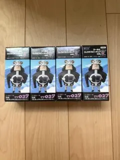 ワンピースワールドコレクタブルフィギュア　vol.4 バーソロミューくま　4体