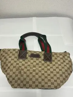 GUCCI GG柄トートバッグ ベージュ