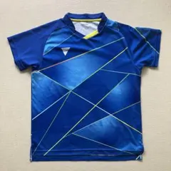 VICTAS 卓球ウェア ブルー Lサイズ