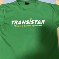 TRANSISTAR 緑色 シャツ　Mサイズ