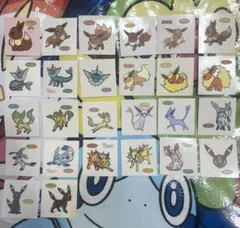 ポケモンパン　シール　ブイズ　ブラッキー　ニンフィア　グレイシア26枚セット