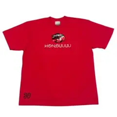 NIKE 銀タグ USA製 ホノルルマラソン30周年 Tシャツ 極美品 L相当