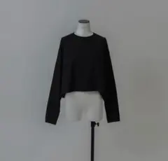 美品】ローヘンlohenボキシーラインクロップド ロンT - メルカリ