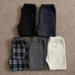 裏起毛パンツ ５本 まとめ売り