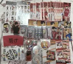 ハイキュー!! 音駒高校 グッズ まとめ売り 缶バッジ アクキー　原画展