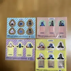 Sunsun パペットオリジナルブックマーカー4種類5枚セット