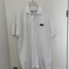 新品タグ付き✨ラコステ × ストレンジャーシングス　コラボ　ポロシャツ　白　36 ストレンジャー・シングス」「ブリジャートン家」ほかNetflix話題作が