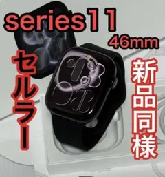 極美品 Apple Watch series11 Cellular 46mm