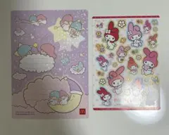 リトルツインスターズ＆マイメロディシールセット