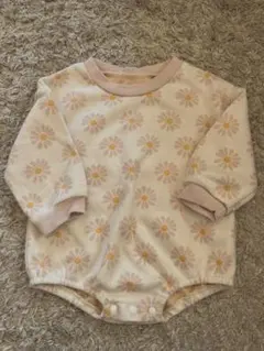 PETIT KID 花柄ロンパース 60cm 韓国子供服