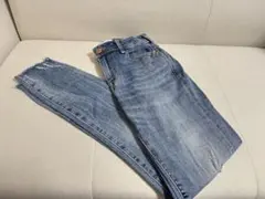 ZARA ザラ　ダメージスキニーデニム EUR38 USA6 MEX28のサムネイル