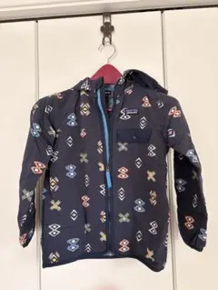 patagonia 幾何学模様 フード付きジャケット S