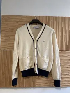 MAISON KITSUNÉ メゾンキツネ　カーディガン　バイカラー