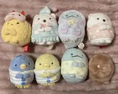 新品★すみっコぐらし てのりぬいぐるみ いっしょにおとまり会 8点セット