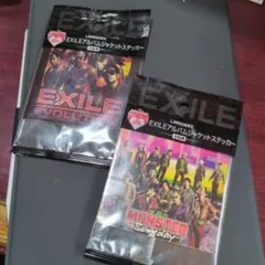 EXILE アルバムジャケットステッカー 全6種セットの2枚セット