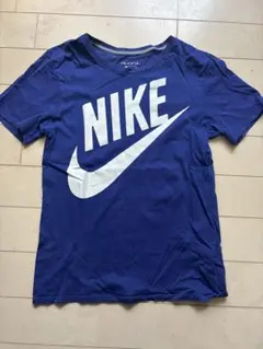 NIKE Tシャツ ブルー　短丈　S Y2Kのサムネイル