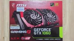 動作未確認】MSI GTX1060 GAMING X 6G +電源【ジャンク】 - メルカリ