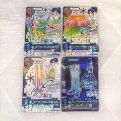 アイカツ スノーフレークコーデ・カレイドミラーシューズ 4点セット