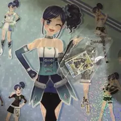 アイカツ！めじるしアクセサリー クリアファイル 霧矢あおい