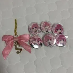 すとぷり　さとみ　缶バッチ　キーホルダー