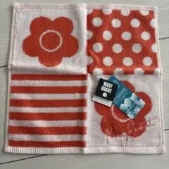 マリークワント　MARY QUANT タオルハンカチ　新品