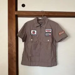 米国カリフォルニアワークシャツ☆エンジニアシャツ☆カスタムハーレー 