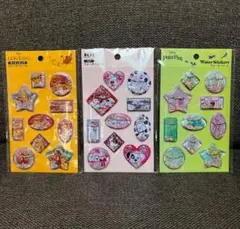 ディズニー　ウォーターシール3種　セリア　ライオンキング　ピーターパン　101