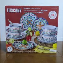 コストコ　Tuscany メラミン食器 12点セットのサムネイル