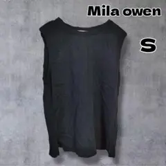 Mila owen ベーシックノースリーブ タンクトップ