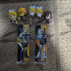 VOCALOID 鏡音リン・レン アクリルスタンド・ガチャガチャセットのサムネイル