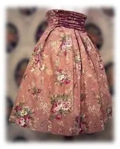 ヴィクトリアンメイデン・エレガントレーシースカート・ピンク ヴィクトリアンメイデン・エレガントレーシースカート・ピンク