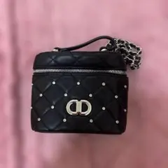 【GRL】2Wayビジューキルティングバニティバッグ