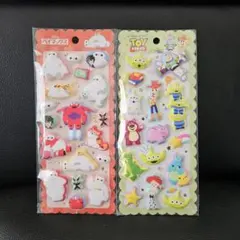 R*a様 もちもちマシュマロシール ディズニー　ベイマックス/トイストーリー