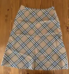 BURBERRY LONDON チェック スカート ベージュのサムネイル