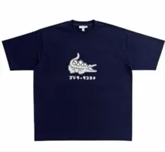 チームゴジラ Tシャツ ネイビー ラコステ ゴジラ - メルカリ